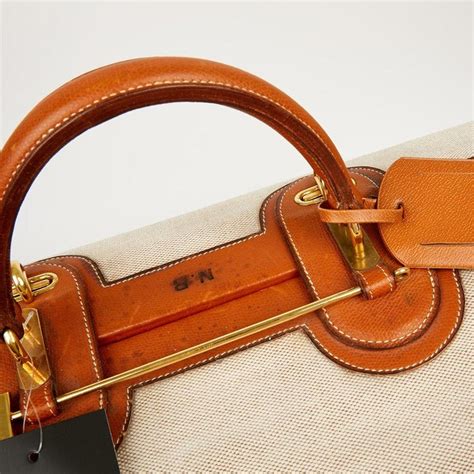 hermes luggage ebay|vintage Hermes luggage.